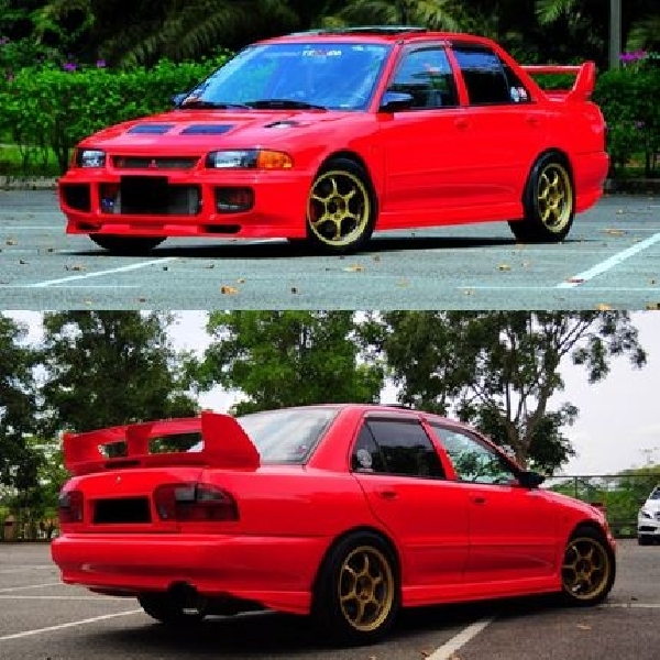 Proton Wira Disulap Jadi Lancer EVO III, Kolaborasi Malaysia dan Jepang Hasilnya Gokil Abis!