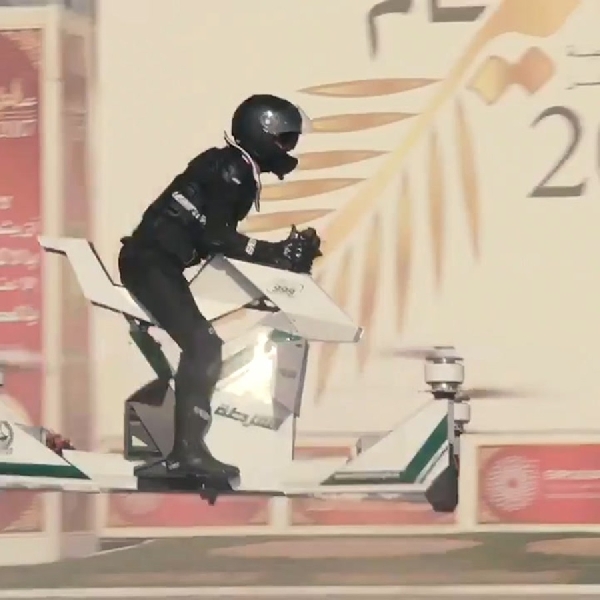 Kepolisian Dubai Siap Menggunakan Hoverbike