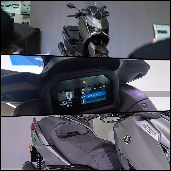 Yamaha Xmax Tech Max Hadir di IMOS 2025