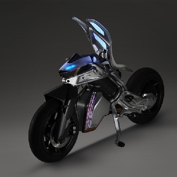 Motoroid 2, Sepeda Motor Listrik Tanpa Setang Garapan Yamaha
