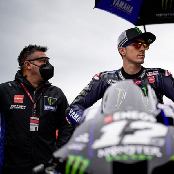 MotoGP: Yamaha Tidak Mengizinkan Maverick Vinales Membalap di MotoGP Inggris