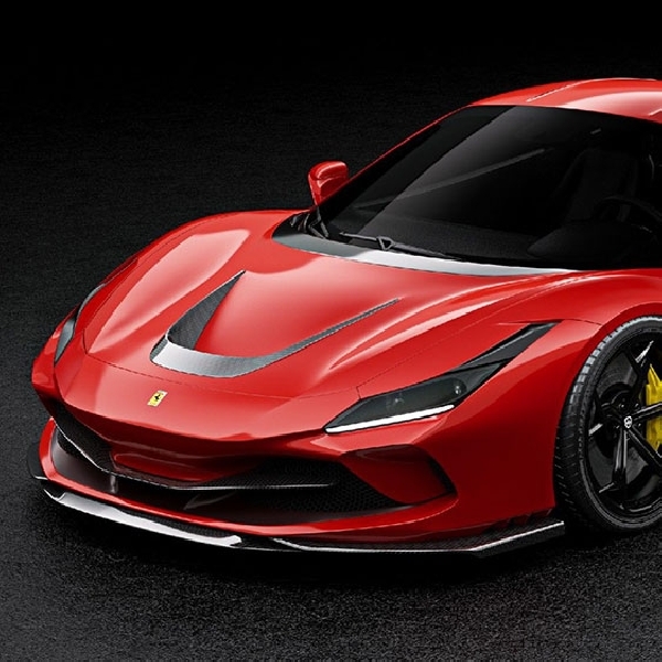 Zacoe Upgrade Ferrari F8 Tributo Dengan Add-On Carbon Fiber