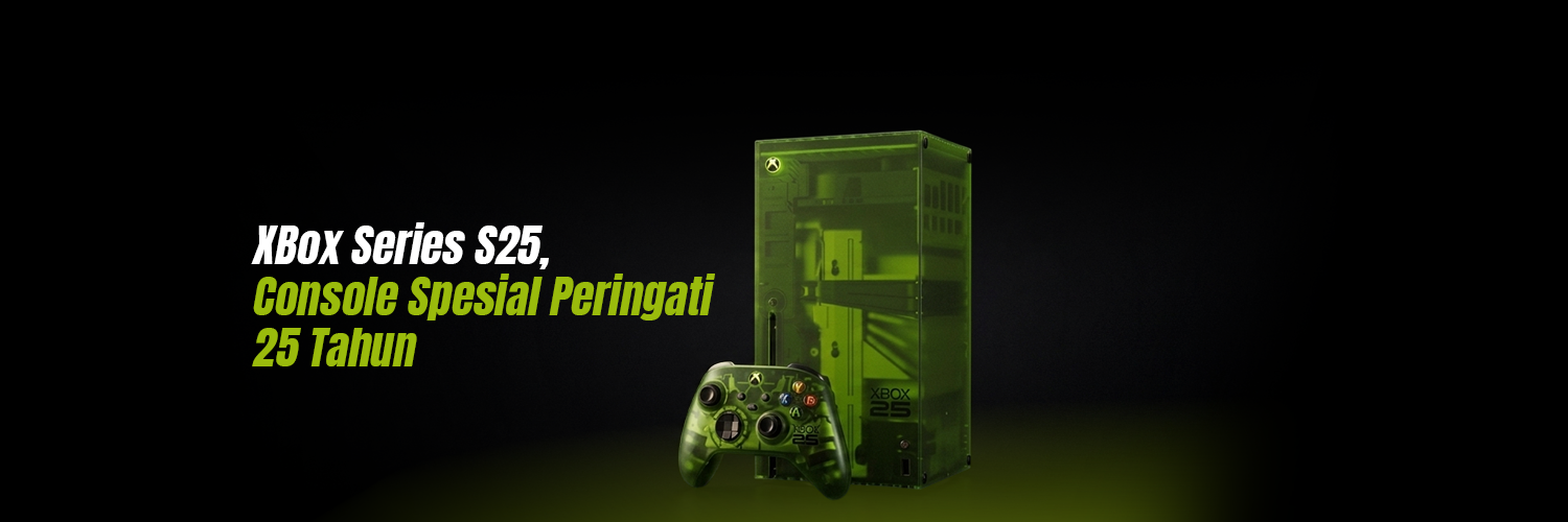 XBox Series S25, Console Spesial Peringati 25 Tahun