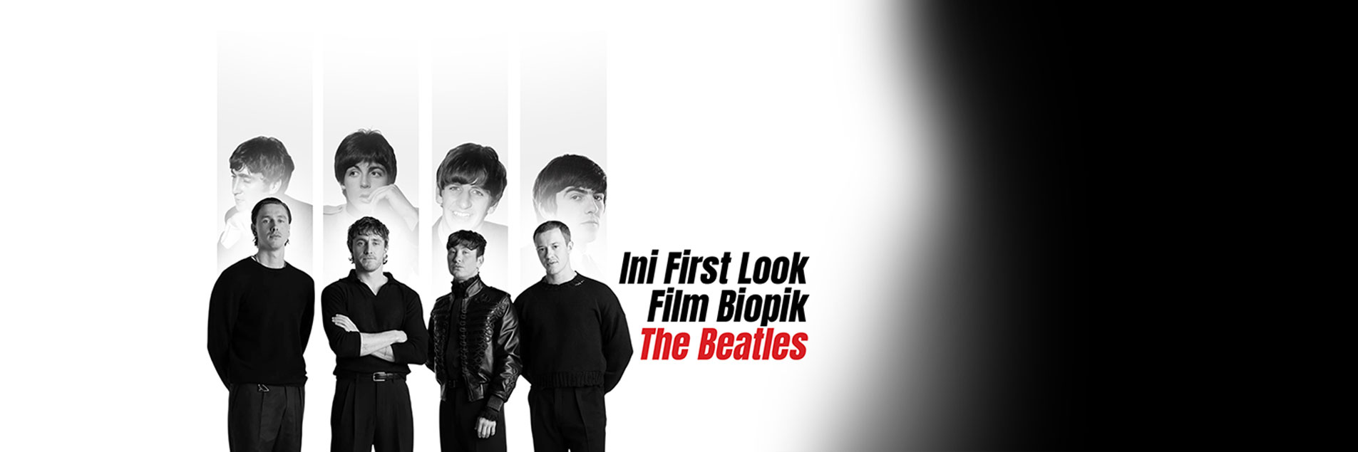 Ini First Look Film Biopik The Beatles
