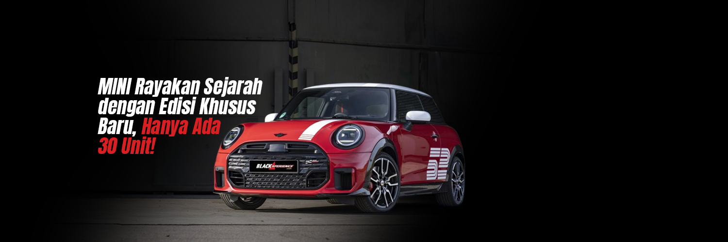 MINI Rayakan Sejarah dengan Edisi Khusus Baru, Hanya Ada 30 Unit!