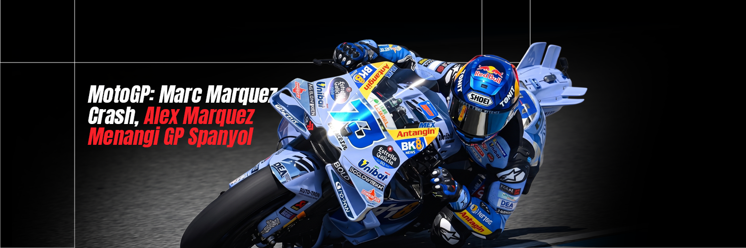 MotoGP: Marc Marquez Crash, Alex Marquez Menangi GP Spanyol