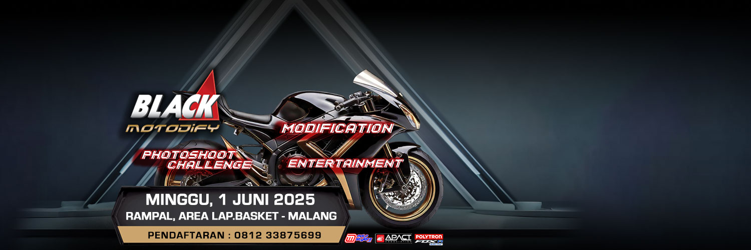 Black Motodufy Malang 2025