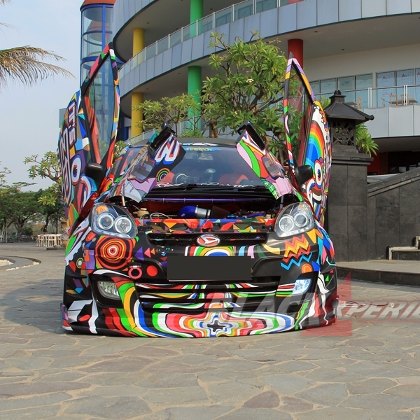 Daihatsu Sirion Extreme Red From Borneo