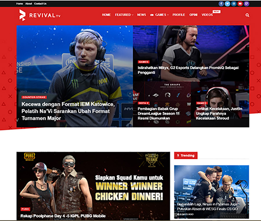 Avan Edvartha Revival TV, Berawal dari eSports untuk eSports