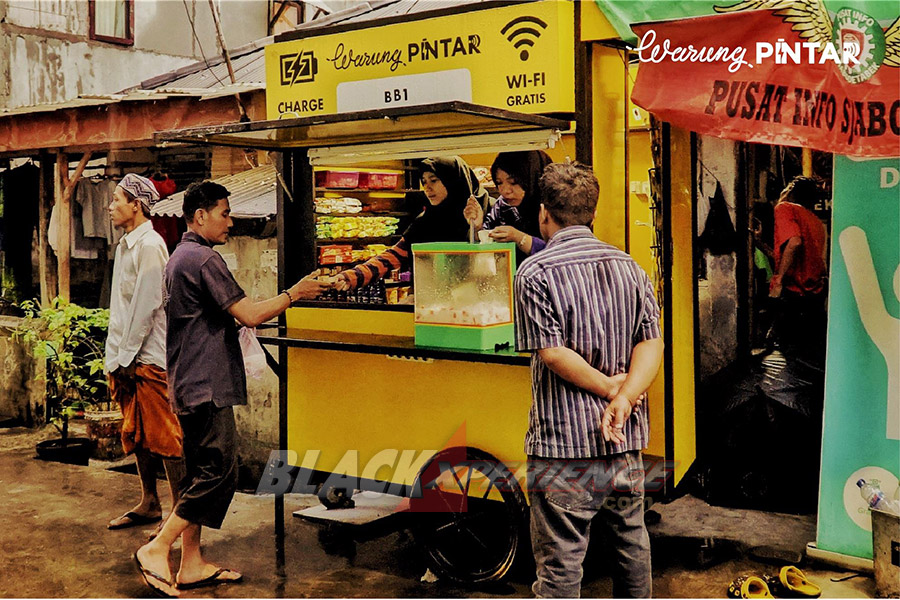 Agung Bezharie, Transformasi Warung Konvensional Jadi Warung Pintar