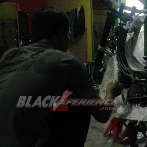 Proses pembuatan bodi custom