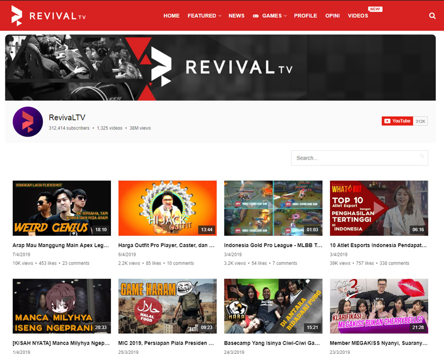 Avan Edvartha Revival TV, Berawal dari eSports untuk eSports