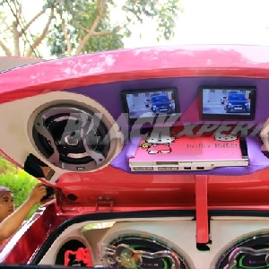 Modifikasi Daihatsu Sirion The Kitty Pirates