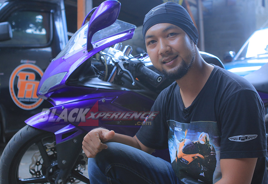 Wahab, member MIG sekaligus pemilik motor