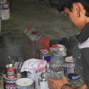 Proses persiapan epoksi