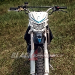 Modifikasi Trail Custom nan Kekar dan Elegan, Berbasis Scorpio 250 cc