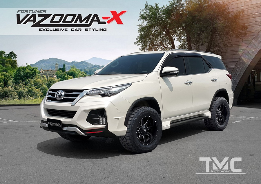  Modifikasi Bodykit Toyota Fortuner Tampil Berkelas 