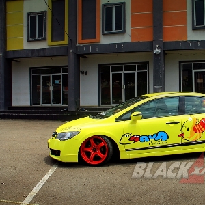 Modifikasi Civic FD1 Stance Lover