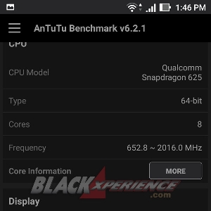 Detail Spesifikasi Zenfone 3 via AnTuTu Benchmark