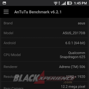 Detail Spesifikasi Zenfone 3 via AnTuTu Benchmark 2