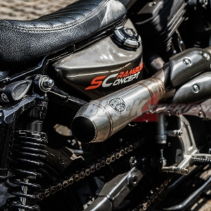 Modifikasi Harley Davidson Sportster XL 1200, Daily Scrambler 