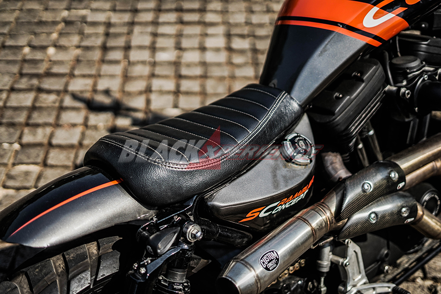 Modifikasi Harley Davidson Sportster XL 1200, Daily Scrambler 