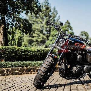 Modifikasi Harley Davidson Sportster XL 1200, Daily Scrambler 