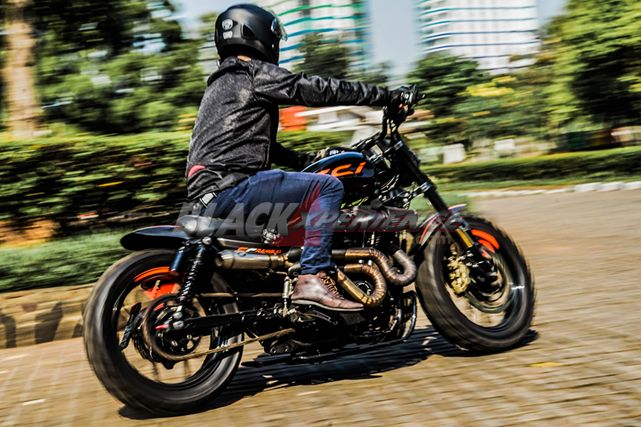 Modifikasi Harley Davidson Sportster XL 1200, Daily Scrambler 