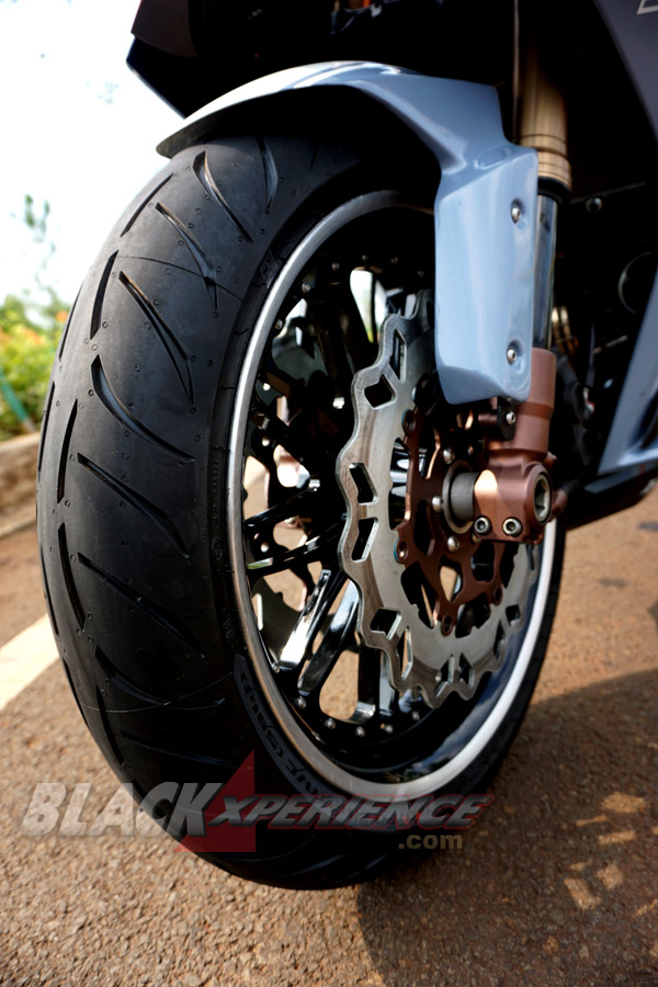 Velg depan custom CNC 3,5 x 17