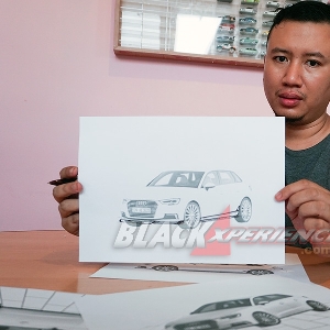 Modifikasi Simple Audi A3 Sportback, Pertajam Line Sporty