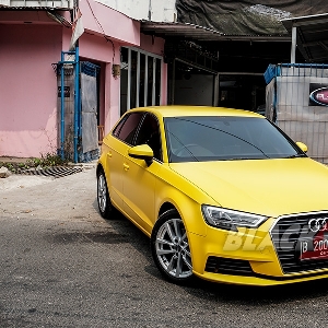 Modifikasi Simple Audi A3 Sportback, Pertajam Line Sporty