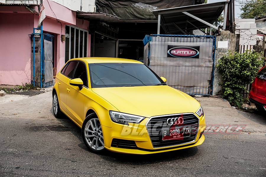 Modifikasi Simple Audi A3 Sportback, Pertajam Line Sporty