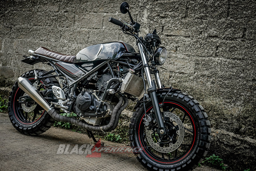 Modifikasi Yamaha R25 - Urban Scrambler