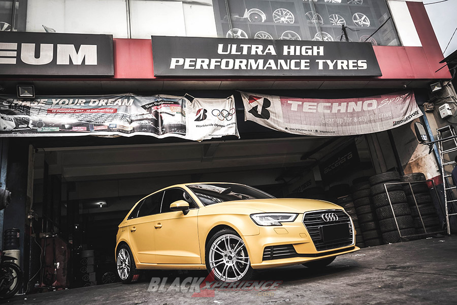 Modifikasi Velg  Audi A3 Sportback Kental Nuansa Sporty