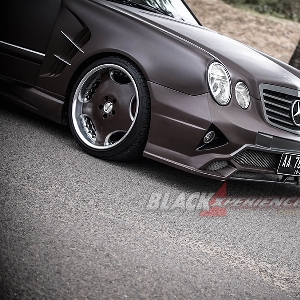 Modifikasi Mercedes E230, Modifikasi Extreme Body Kit dan Static Stance