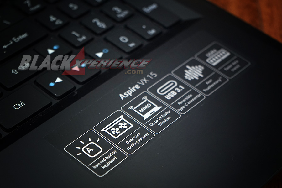 Acer Aspire VX5-591G - Disain Agresif, Kinerja Responsif