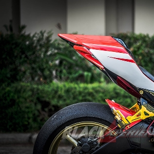 Modifikasi Yamaha R25: Ducati Panigale Dilukis Batik Samarinda