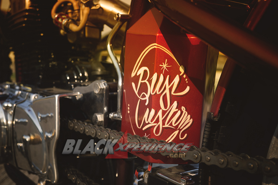 Nella KZ200, Penyegaran Boardtracker ala Busi Custom Motorcycle 