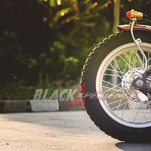 Nella KZ200, Penyegaran Boardtracker ala Busi Custom Motorcycle 