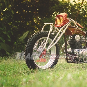 Nella KZ200, Penyegaran Boardtracker ala Busi Custom Motorcycle 