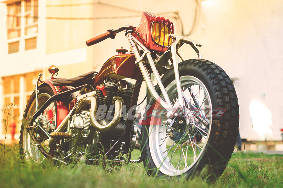 Nella KZ200, Penyegaran Boardtracker ala Busi Custom Motorcycle 