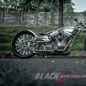 Modifikasi Harley Davidson Sportster: The Stone Krom Works