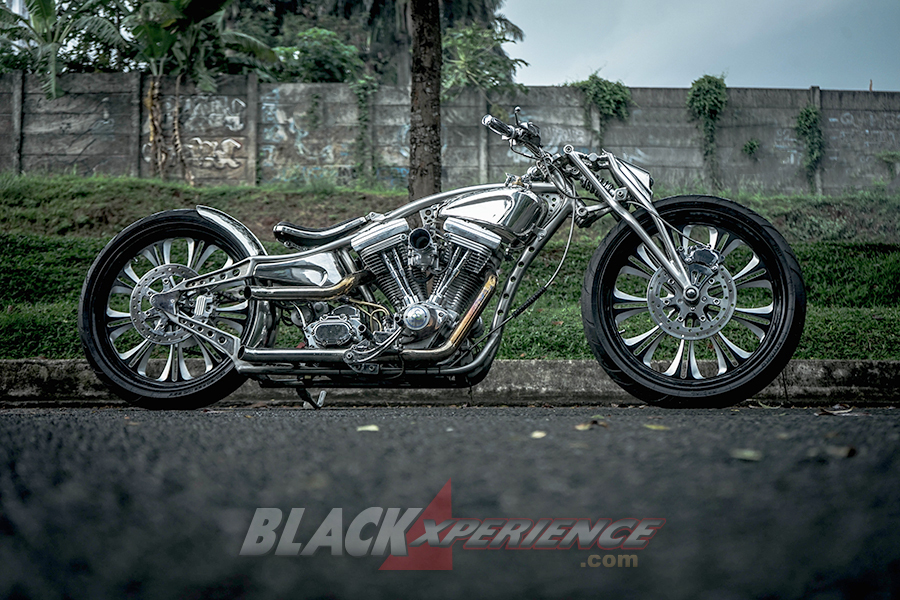 Modifikasi Harley Davidson Sportster: The Stone Krom Works