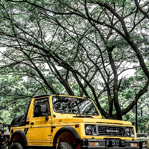 Modifikasi Jimny Sierra, Style Offroad nan Eye Catching