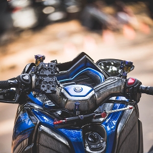 Modifikasi Yamaha Xmax, Inspirasi Gundam Vidar  Jadikan Juara 