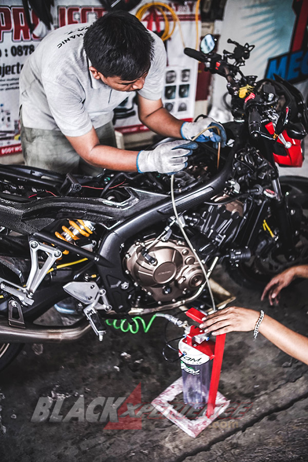 Super Maintenance Yamaha R25 2019 dan ICA System oleh JDM Project