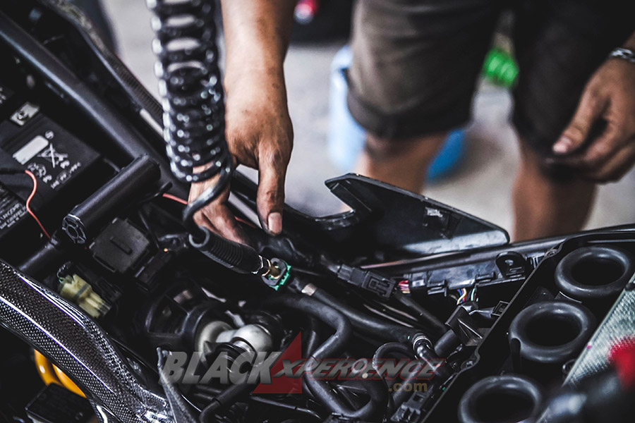 Super Maintenance Yamaha R25 2019 dan ICA System oleh JDM Project