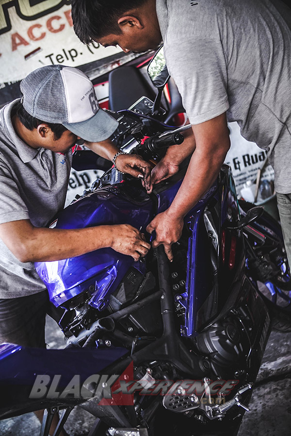 Super Maintenance Yamaha R25 2019 dan ICA System oleh JDM Project