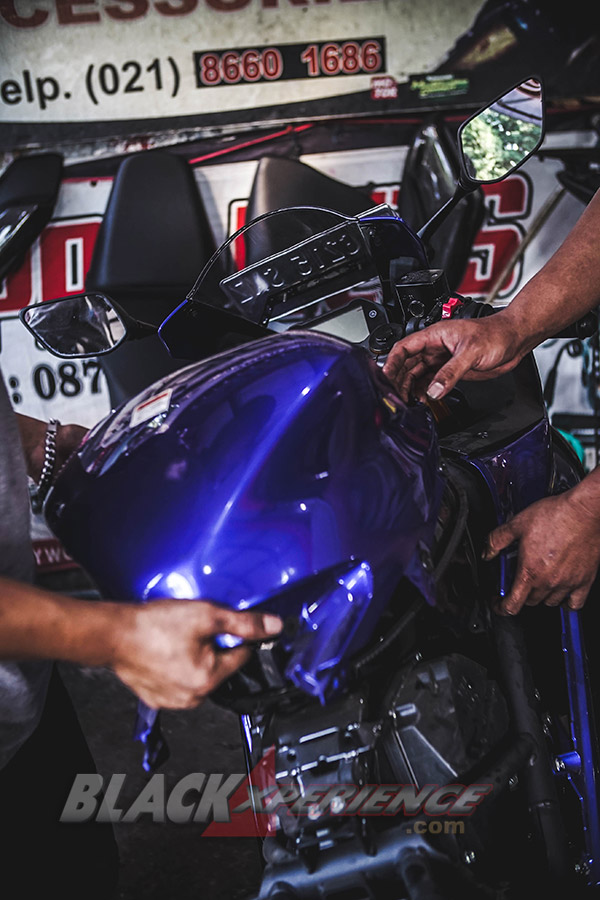 Super Maintenance Yamaha R25 2019 dan ICA System oleh JDM Project