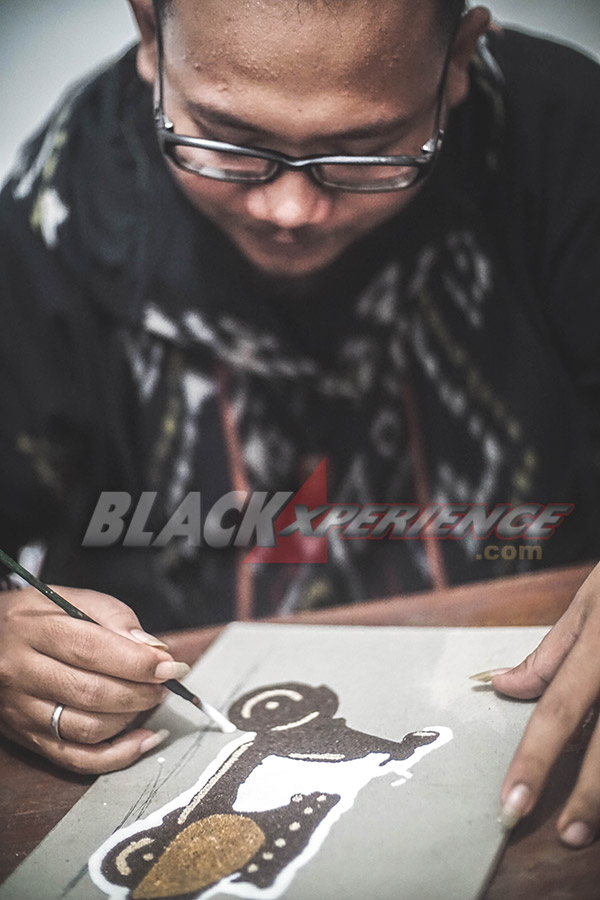 Rendy Prayogi, Ciptakan Karya Seni dari Ampas Teh